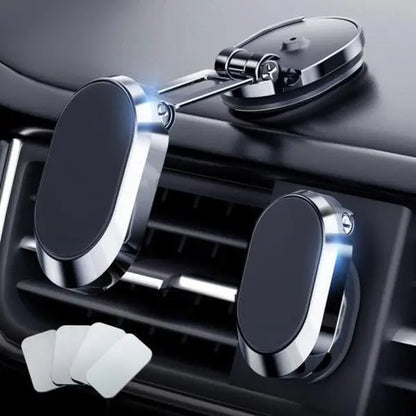 360-Degree Rotatable Magnetic Vehicle Phone Mount